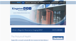 Desktop Screenshot of kingstonmri.com